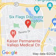 View Map of 127 Hospital Drive ,Vallejo,CA,94589